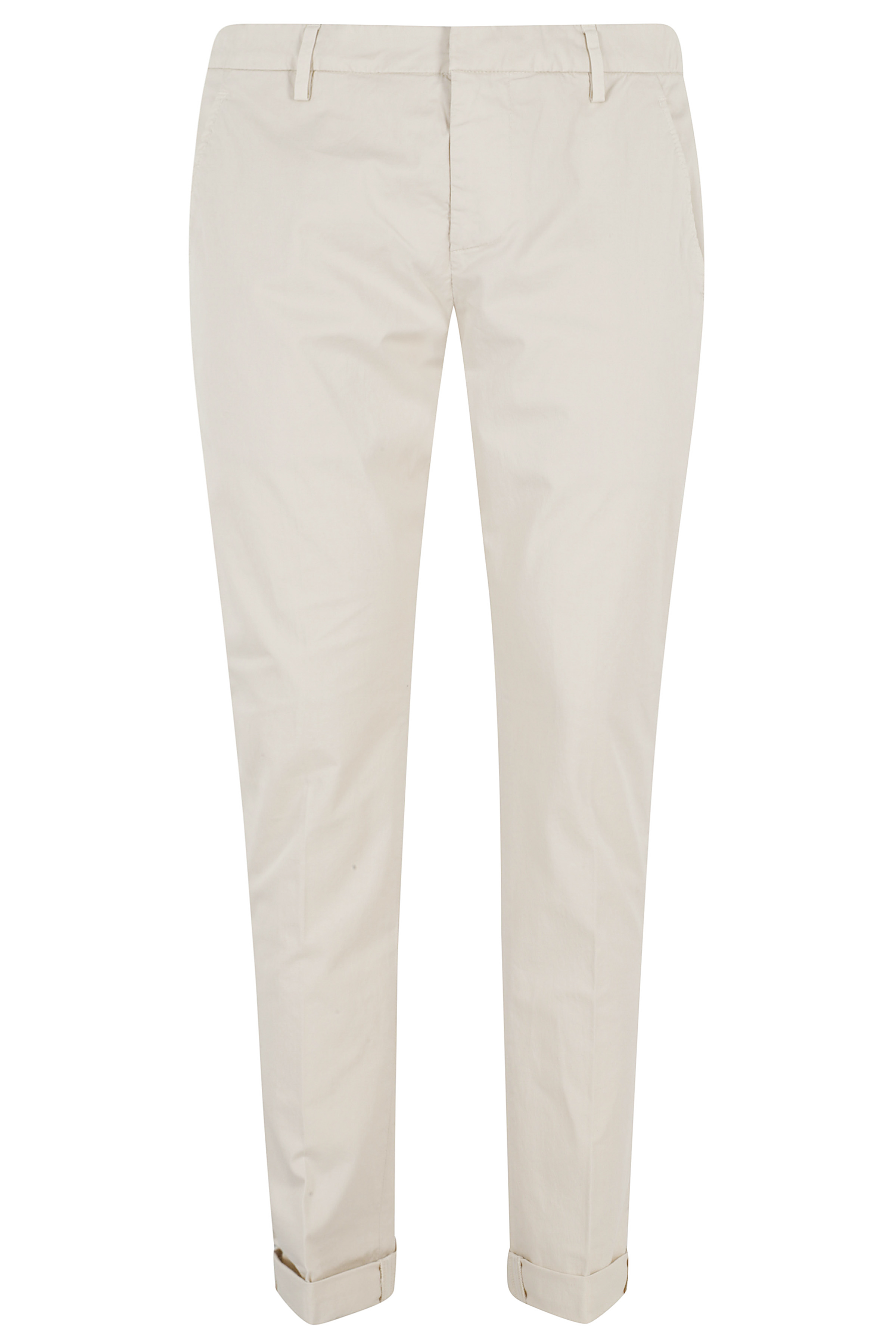 Dondup Men's Nude & Neutrals Pantalone Slim Chino Gaubert Cotone Elastan Pantaloni