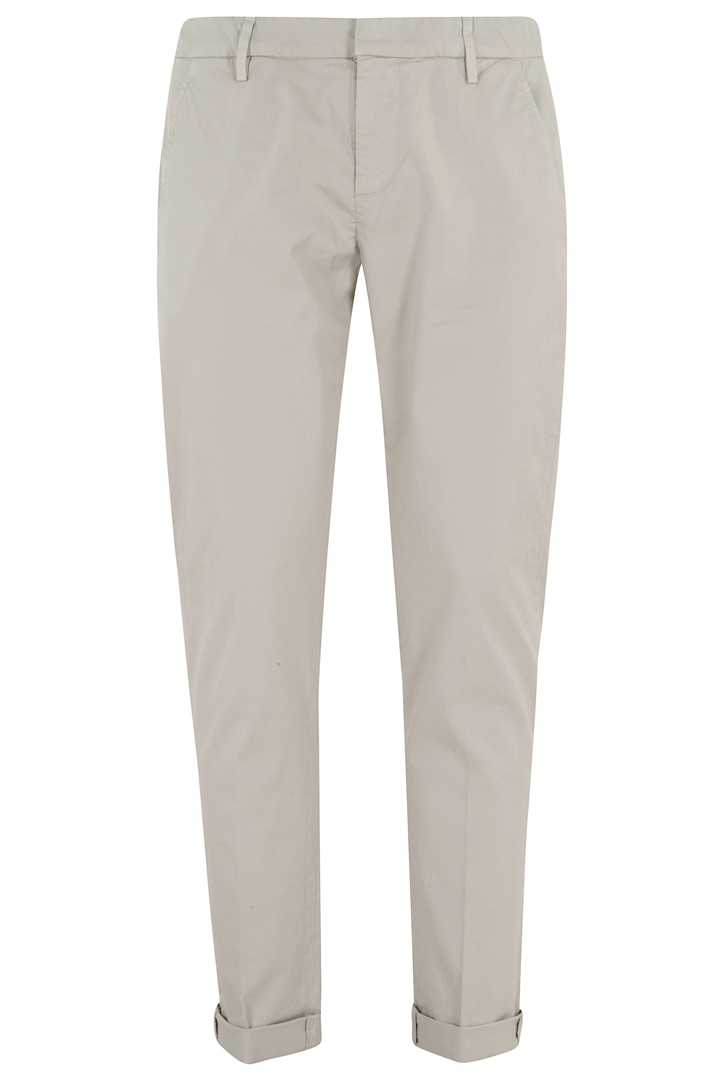 Dondup Men's Nude & Neutrals Pantalone Slim Chino Gaubert Cotone Elastan Pantaloni