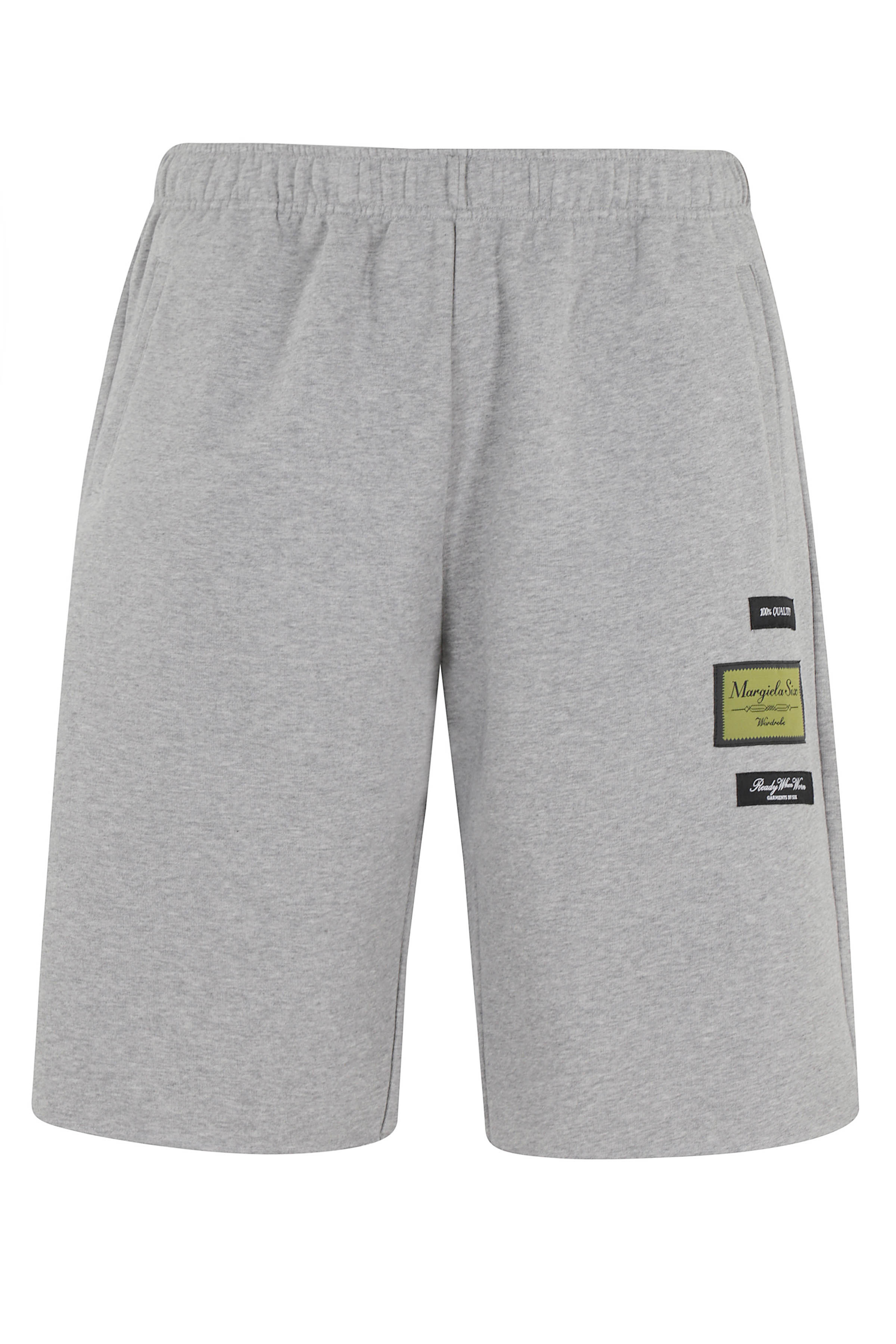 Mm6 Maison Margiela Men's Grey Short Cotton Polyester