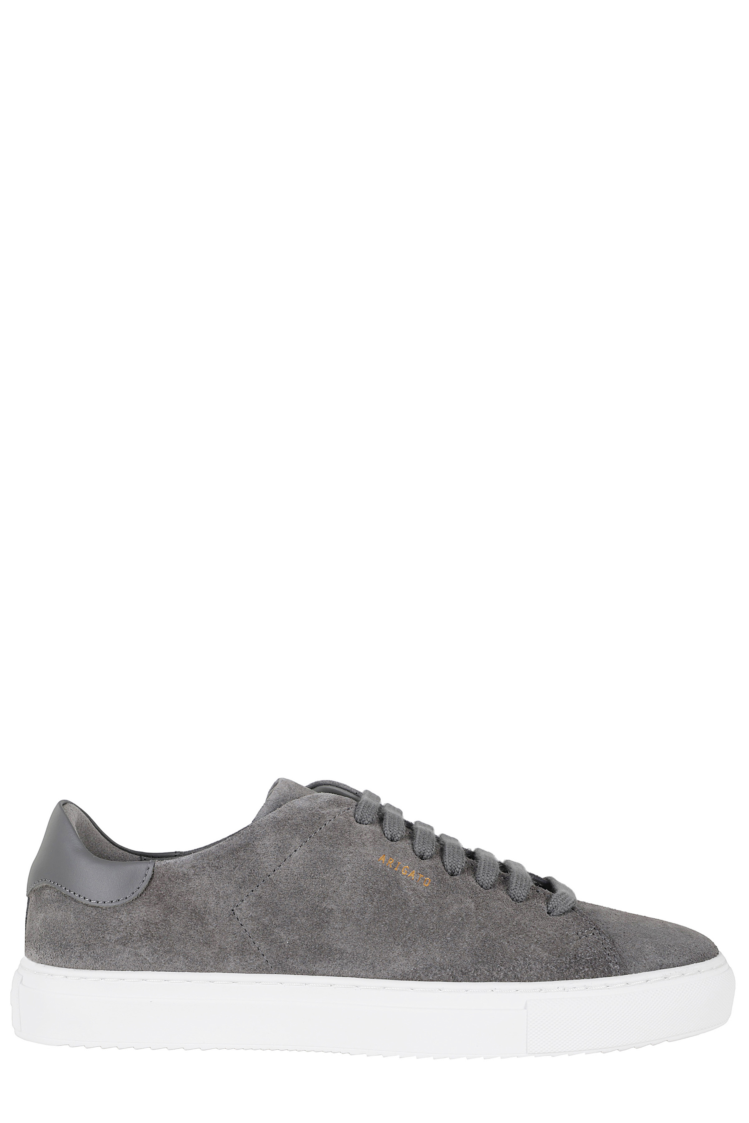 Axel Arigato Men's Grey Clean 90 Suede Sneaker Calzature