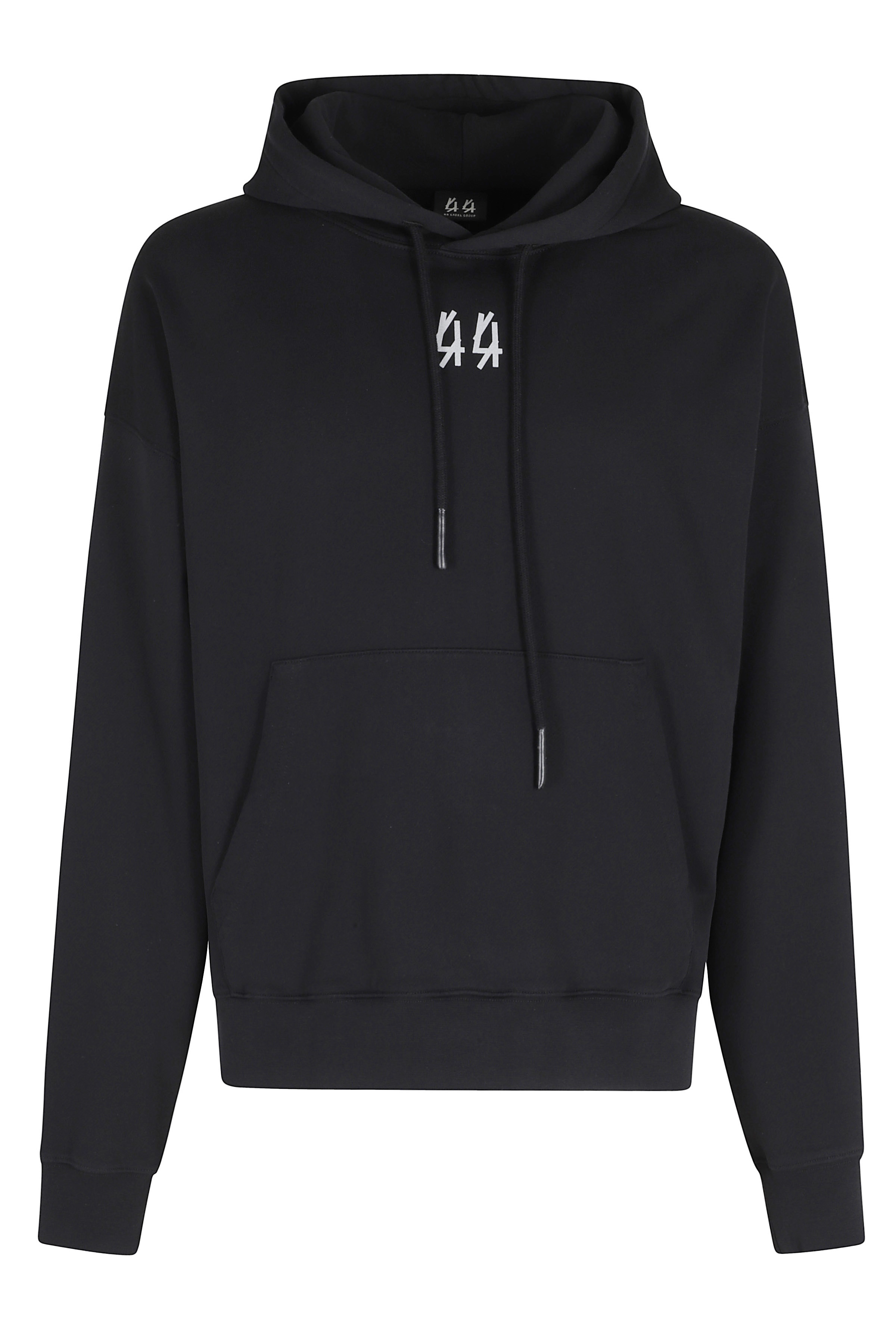44 Label Group Men's Black Hoodie Felpa