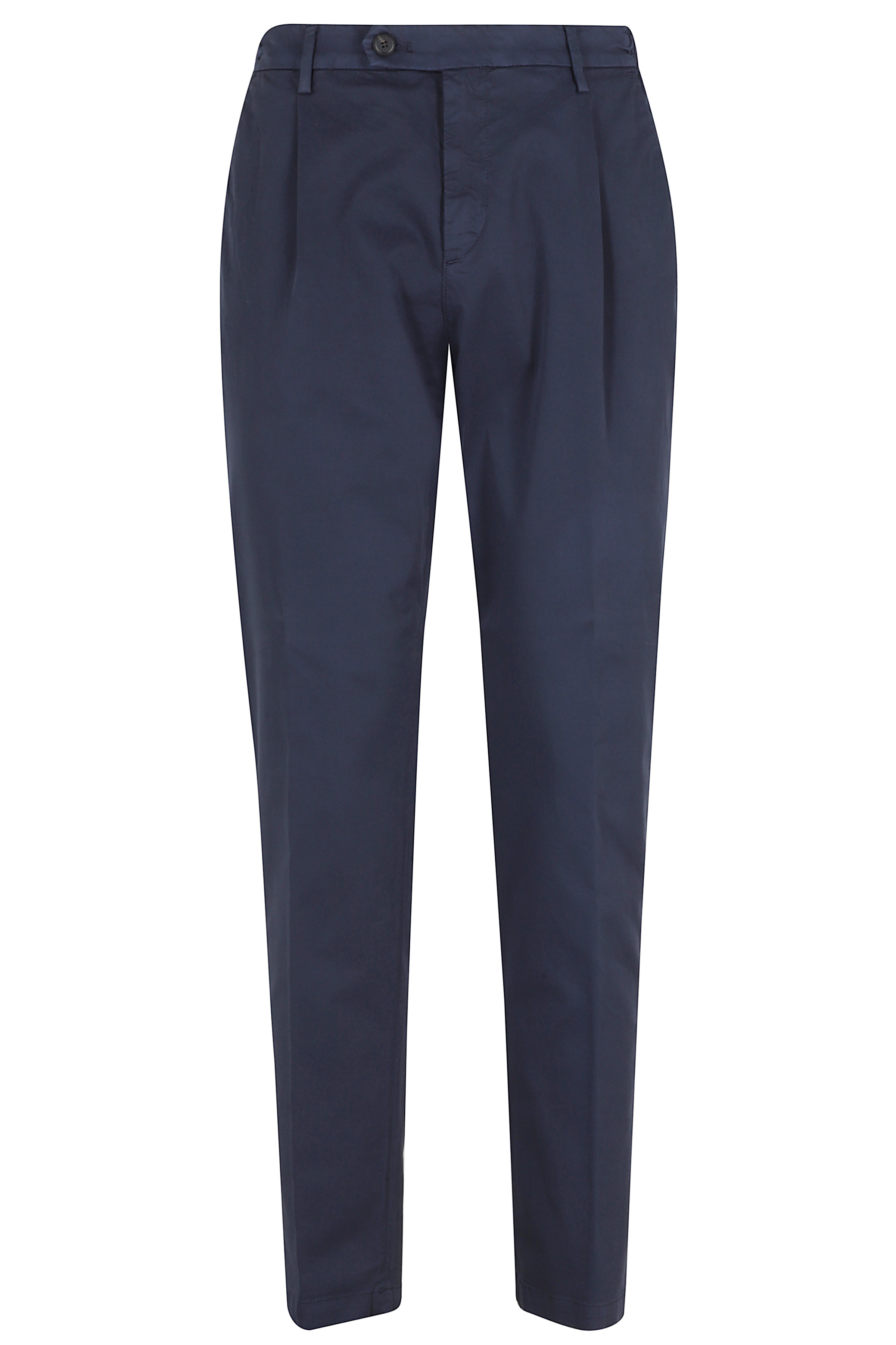 Eleventy Men's Blue Pantalone Pences Elasticato Cotone Elastane Pantaloni