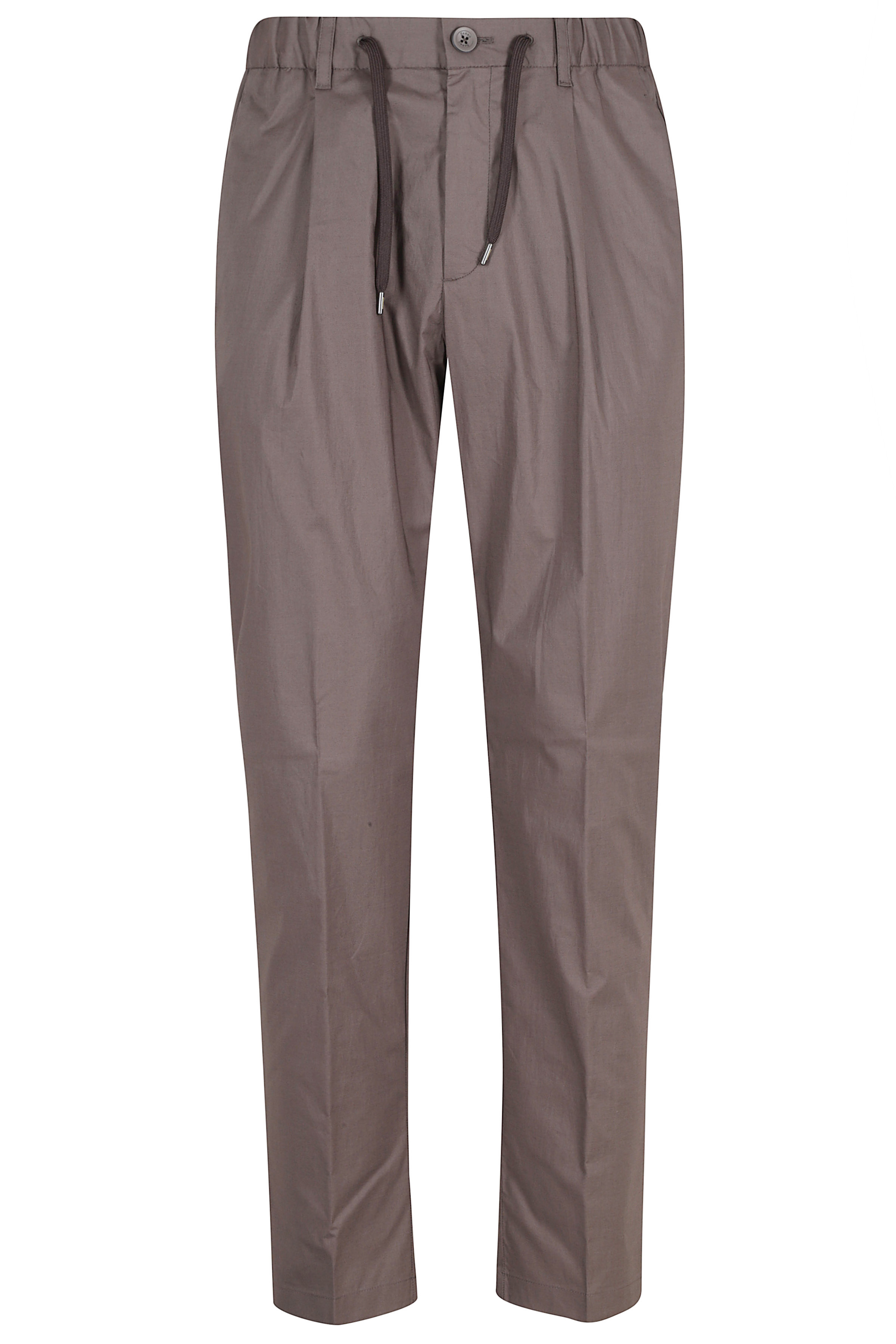 Herno Men's Brown Pantalone Cotone Pantaloni