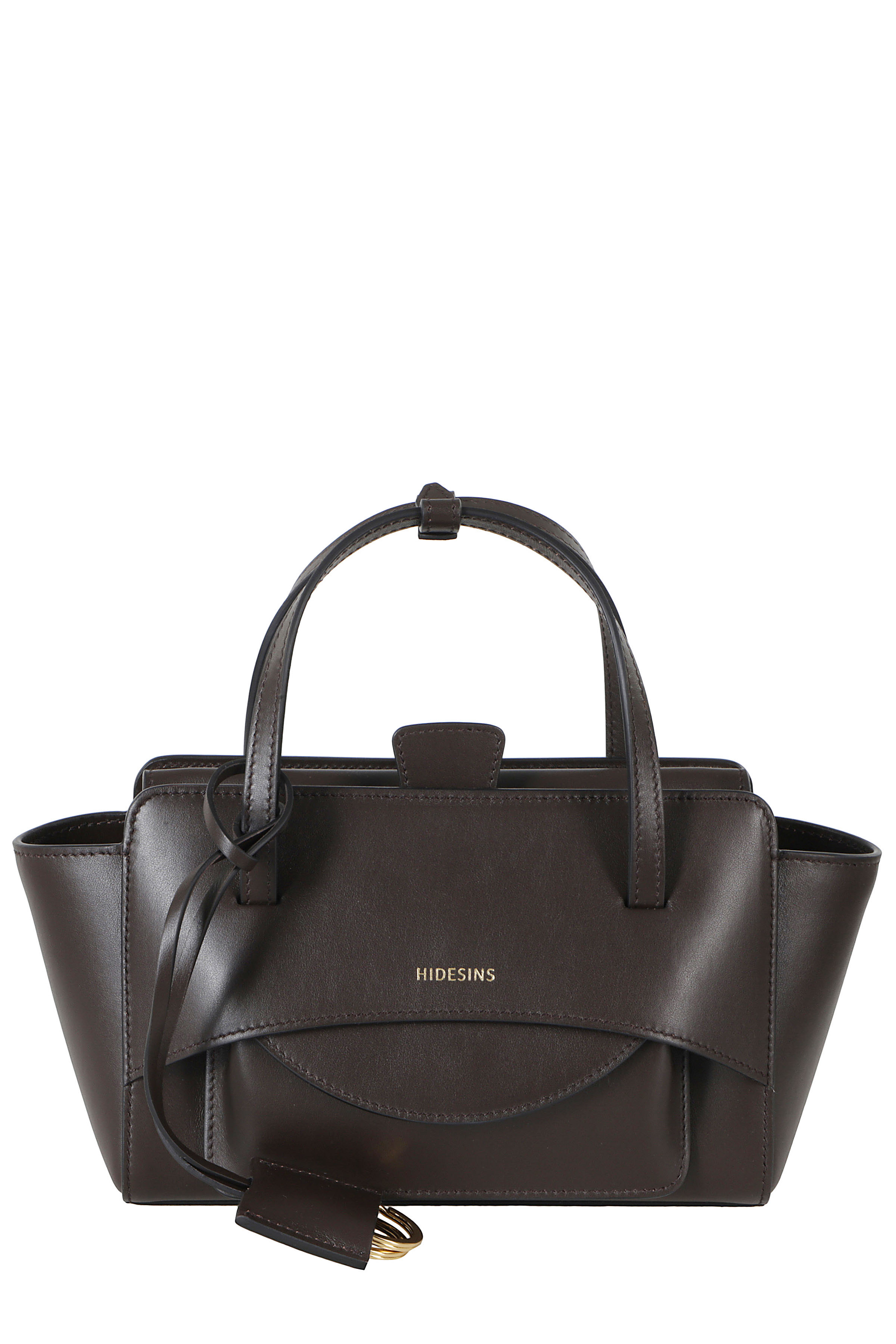 Hidesins Women's Brown Flap S Premiere Pelle Borsa