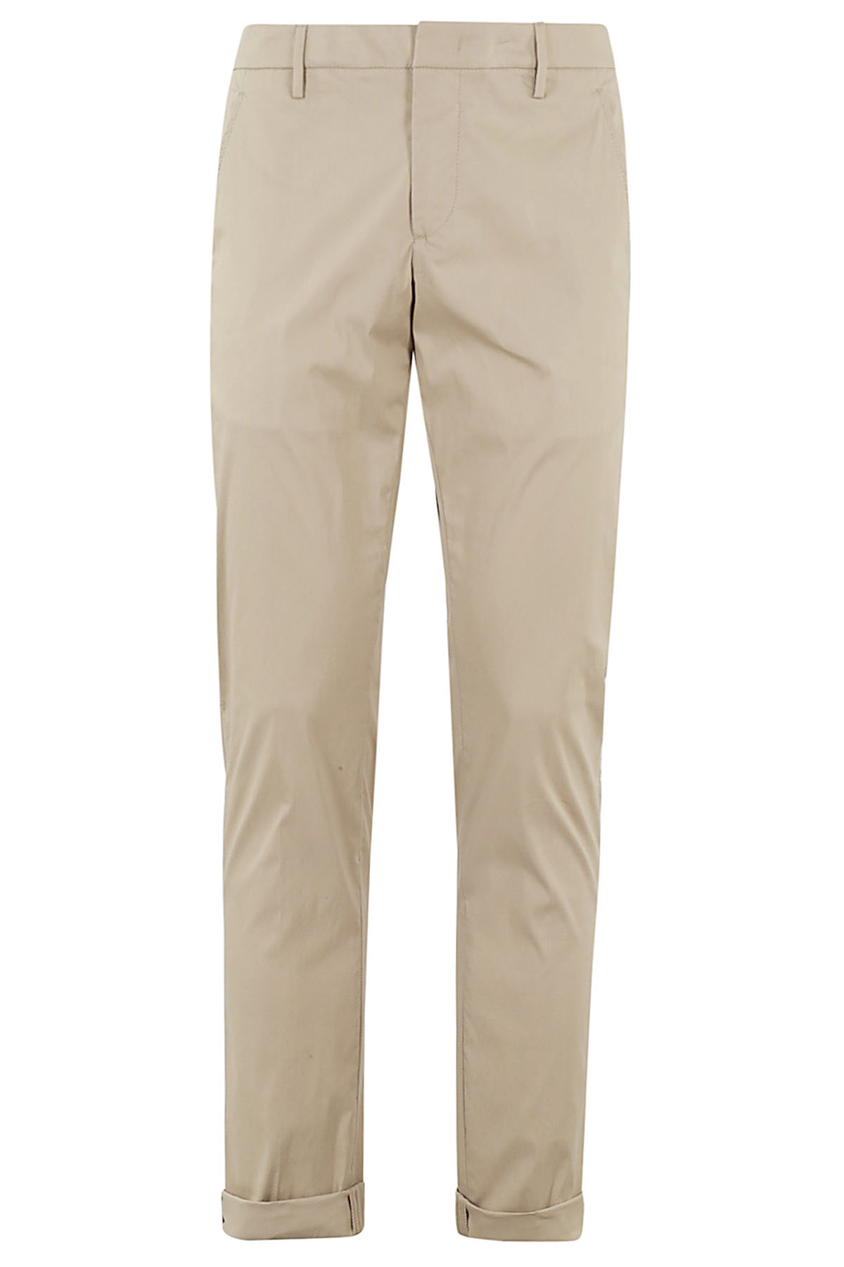 Dondup Men's Brown Gaubert Cotone Poliammide Elastan Pantaloni