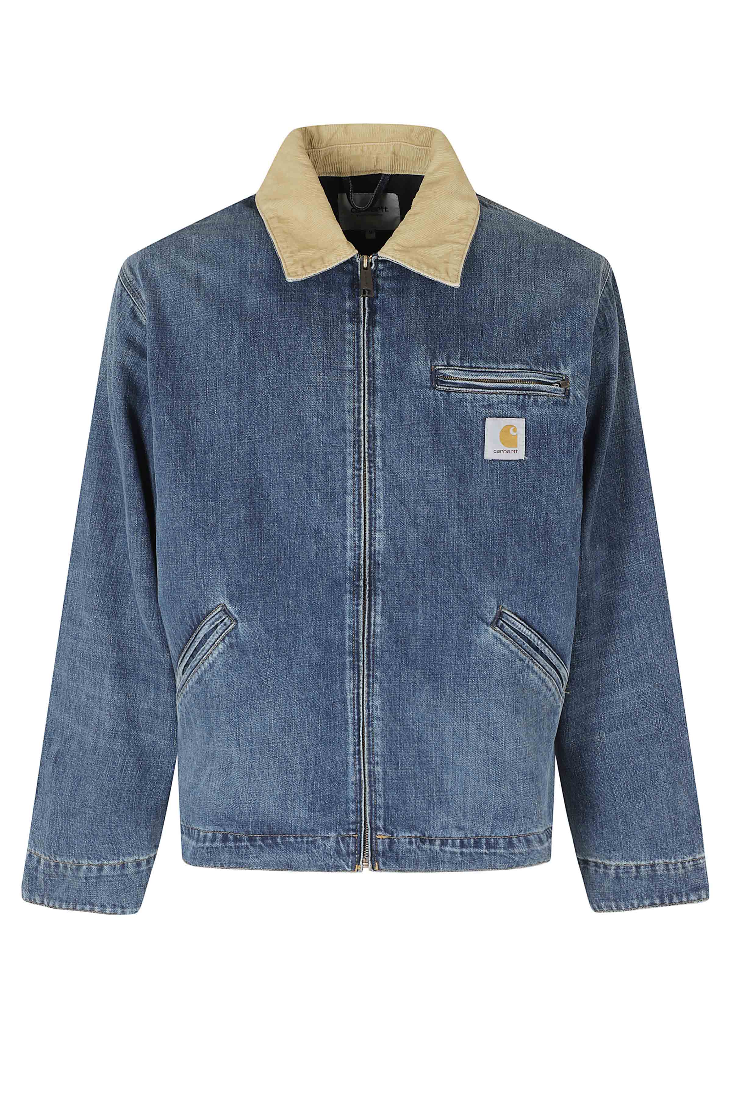 Carhartt Wip Men's Blue Og Detroit Jacket Cotone Giubbotto