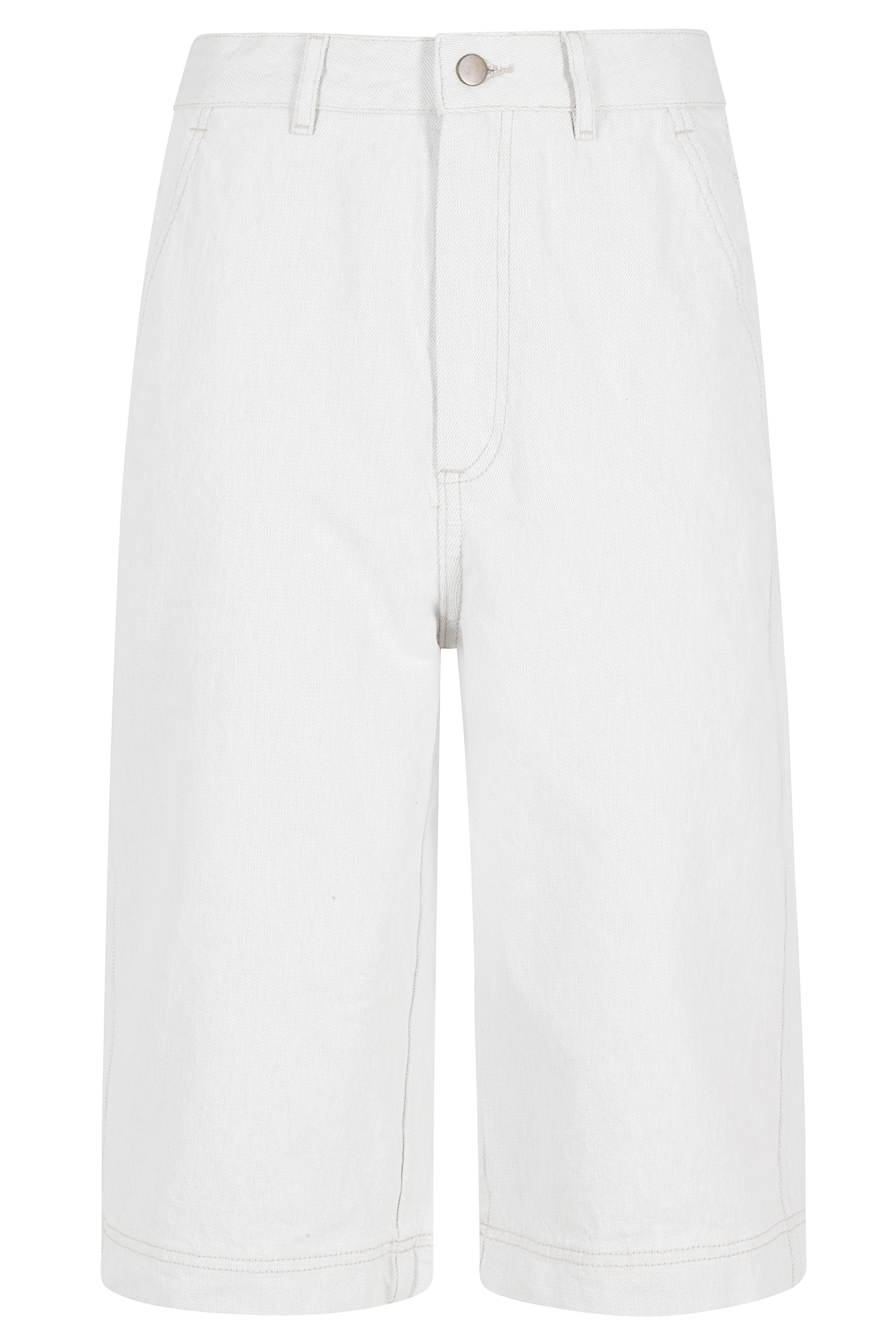 Soeur Women's White Francis Cotone Biologico Short