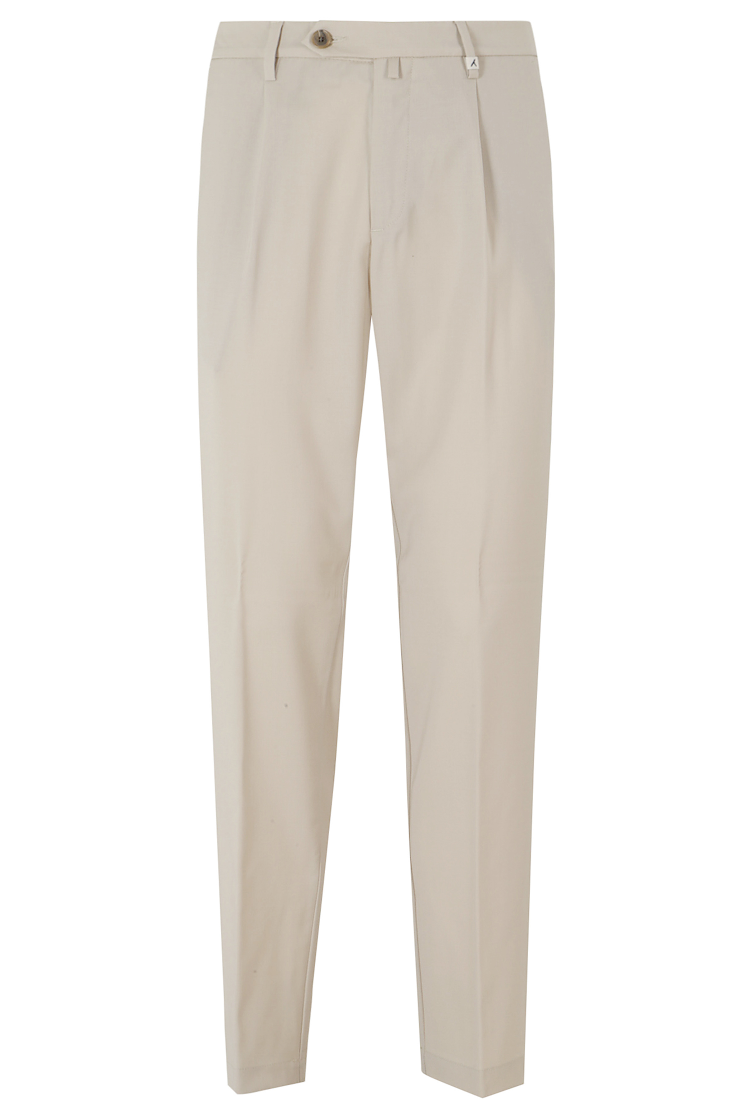 Myths Men's Brown Pantalone Zeus Lana Luxury Descaiato Pantaloni