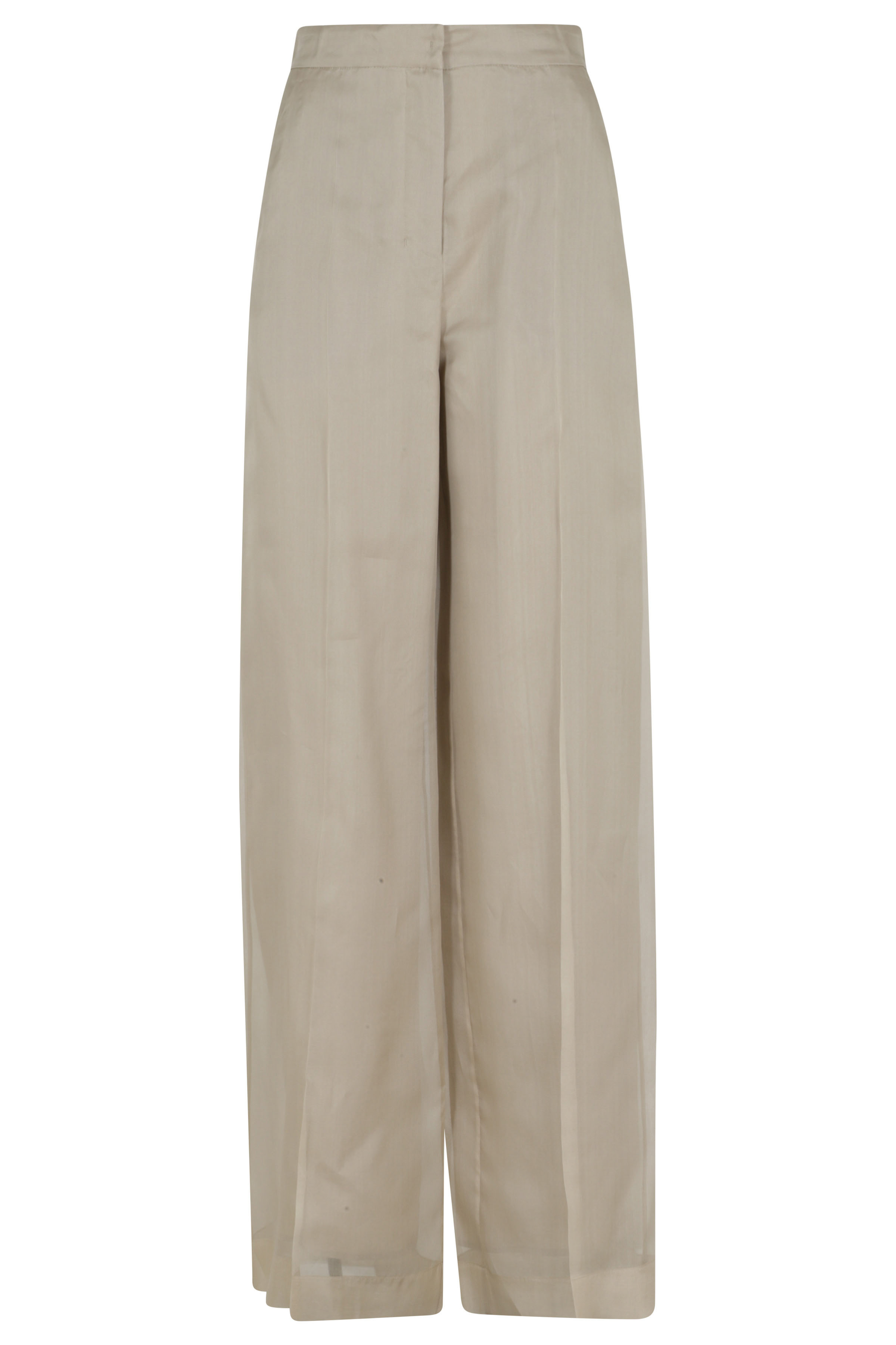 Max Mara Pianoforte Women's Nude & Neutrals Olivi Seta Pantaloni