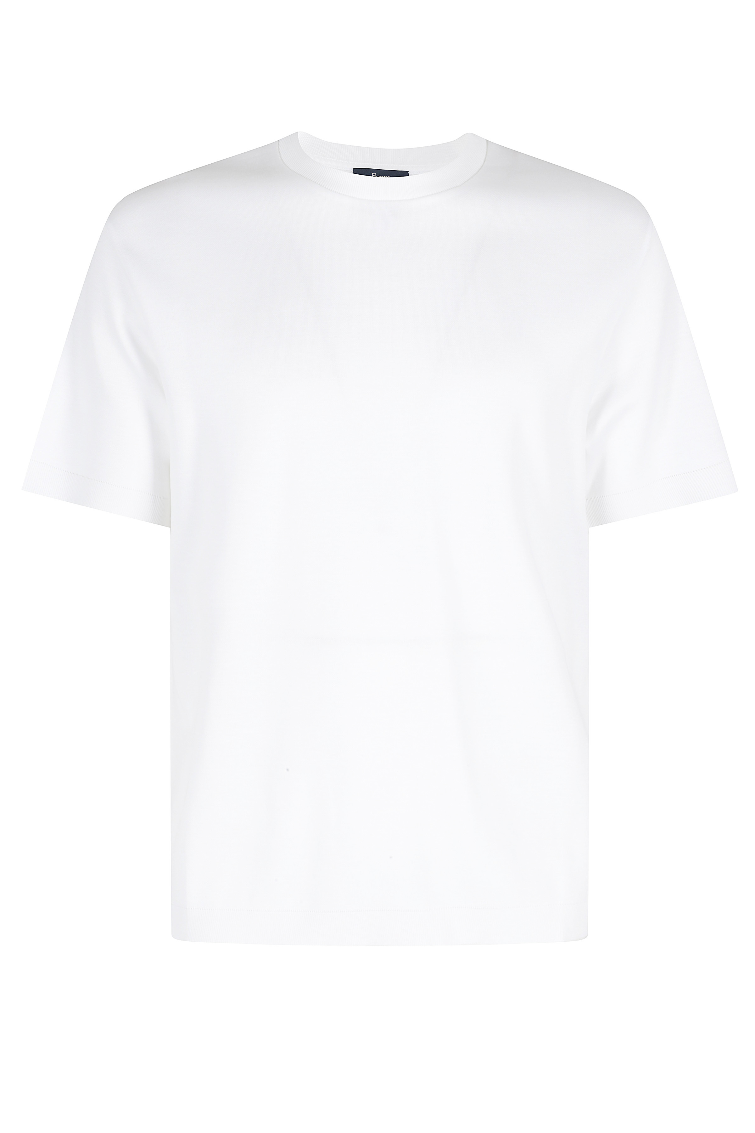 Herno Men's White Tshirt Cotone T-Shirt
