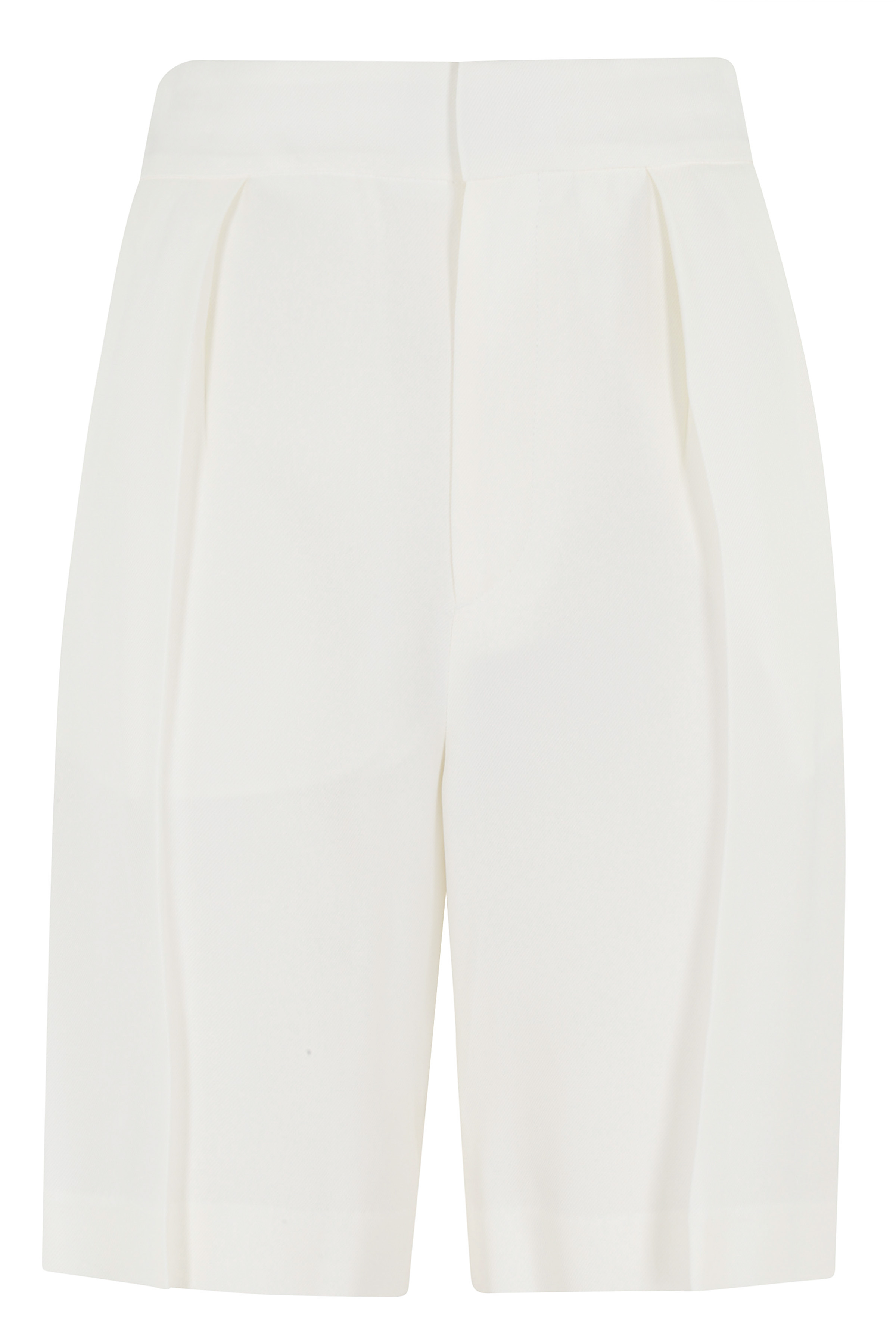 Victoria Beckham Women's White Tailored Shorts Viscosa