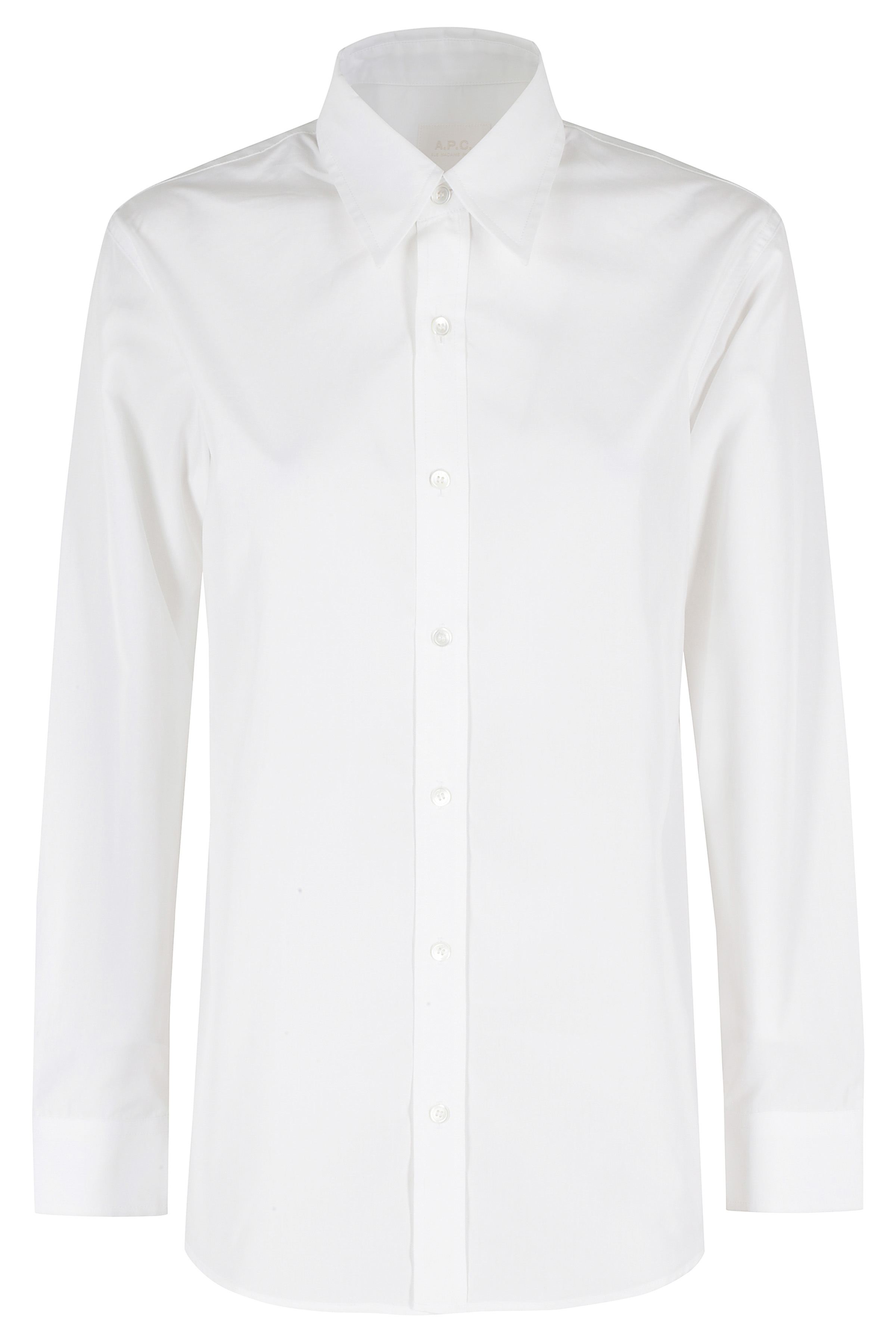 A.p.c. Women's White A. P.c. Camicia Cotone