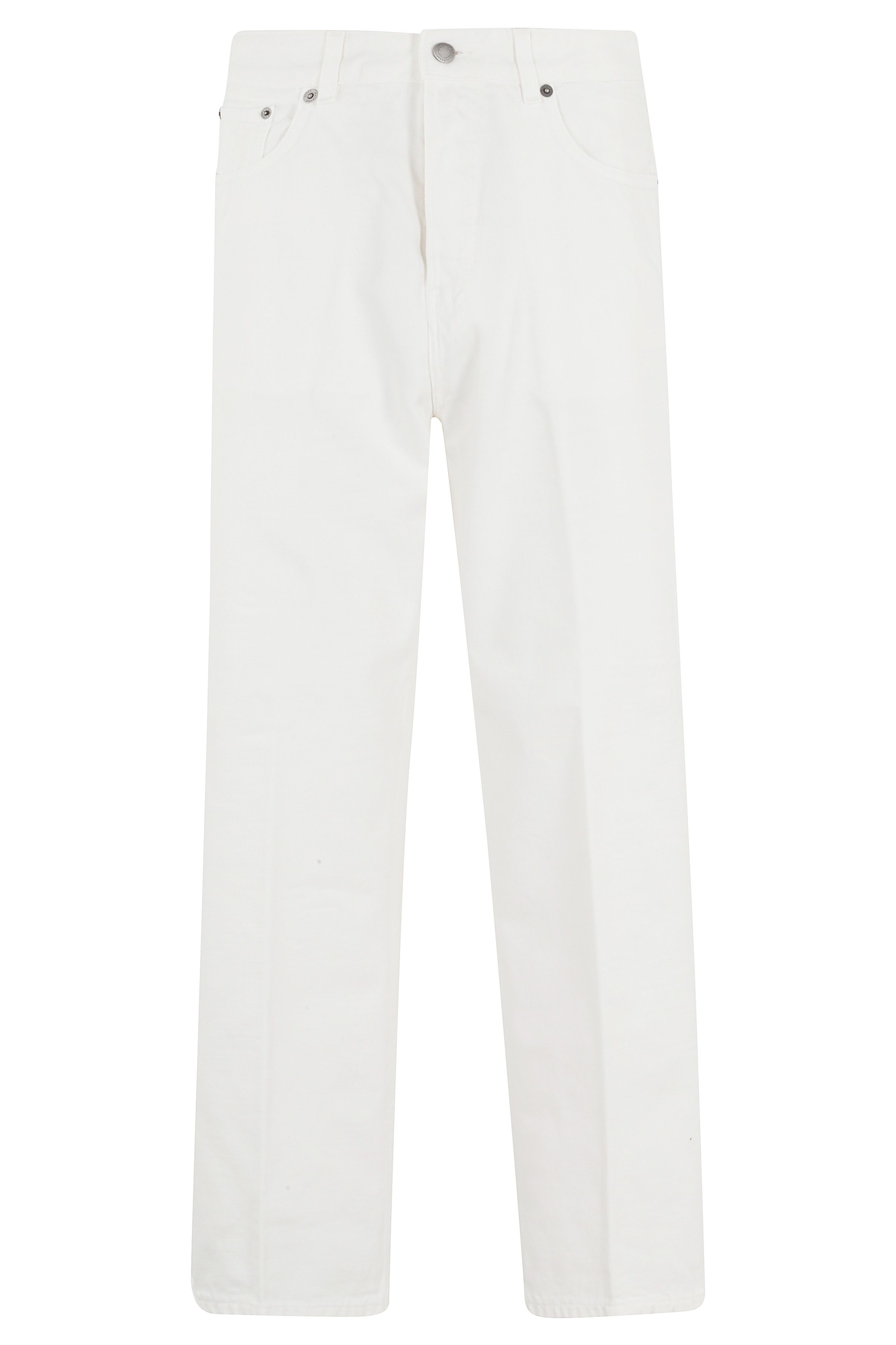 Haikure Women's White Betty Bull 44 Cotone Jean