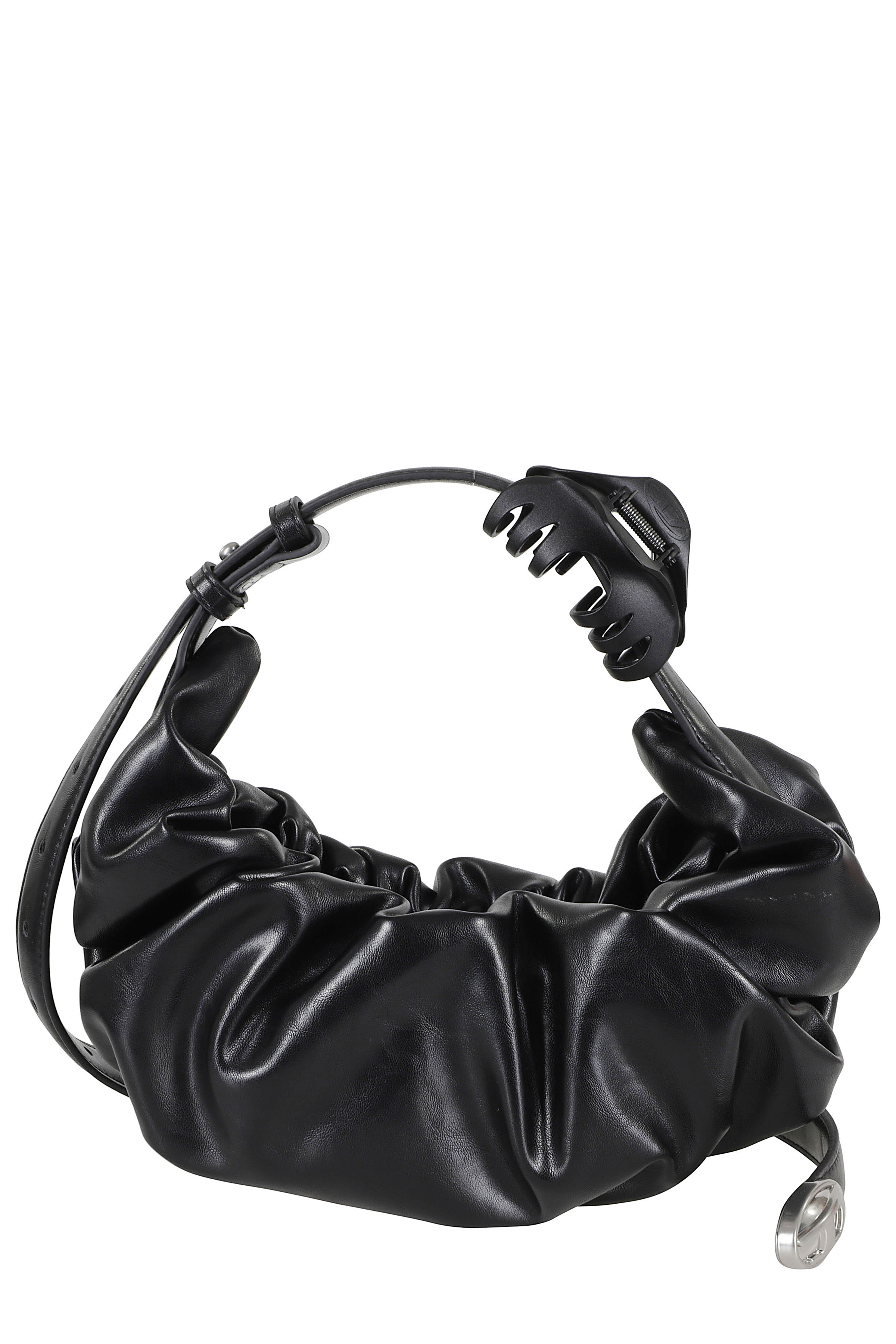 Diesel Women's Black Grab D Hobo S Borsa