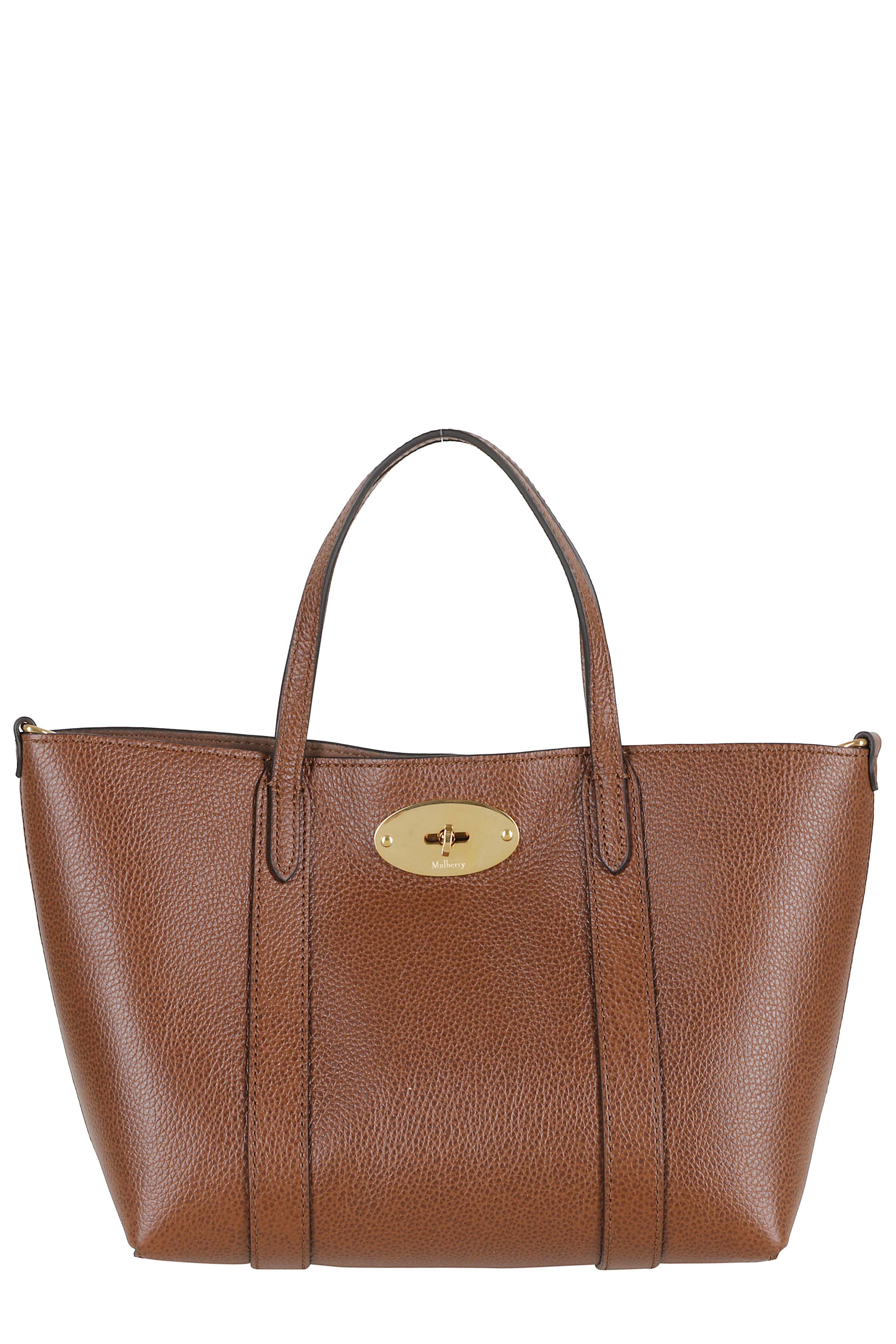 Mulberry Women's Brown Mini Bayswater Tote Two Tone Scg Pelle Bovina Borsa