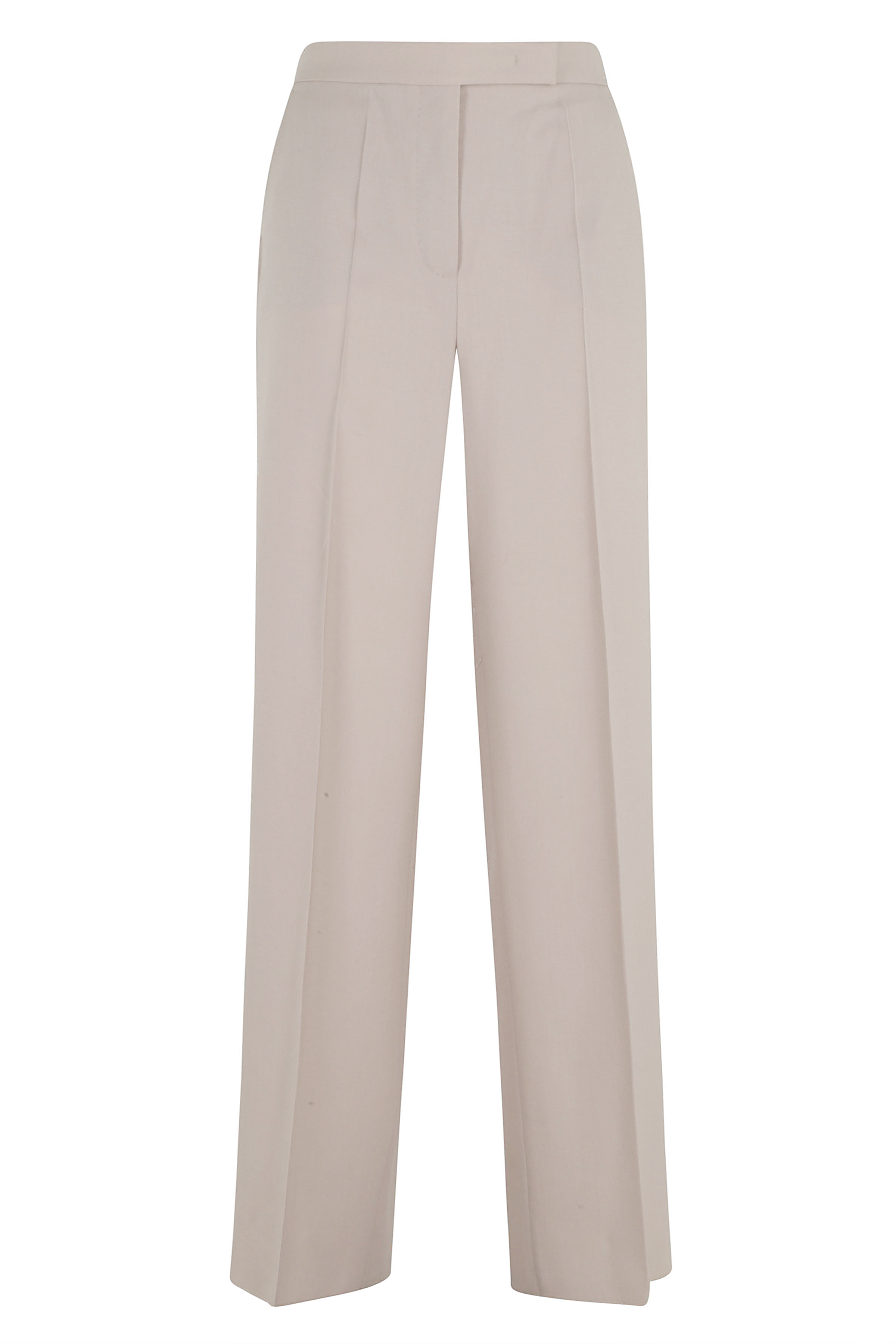 Max Mara Women's Nude & Neutrals Girone Lana Vergine Pantaloni